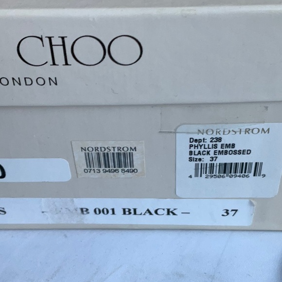 Jimmy Choo Wedge Sandals 37/7 - Picture 6 of 7